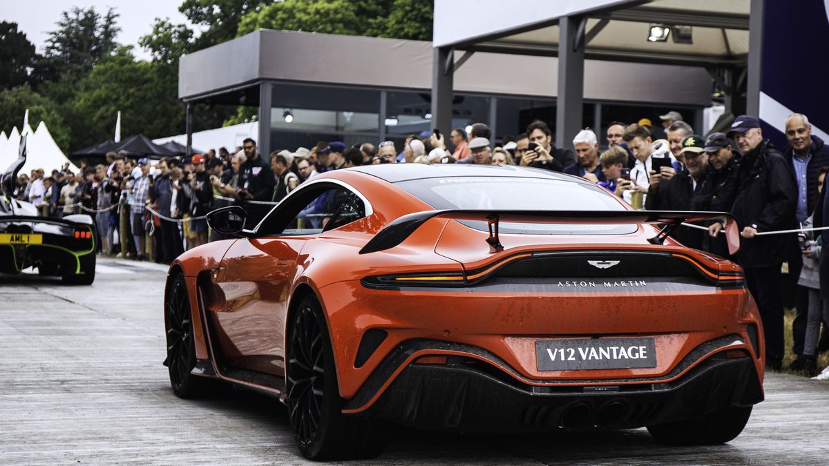 Aston Martin V12 Vantage
CHICHESTER, UNITED KINDOM - JUNE 23: The Aston Martin V12 Vantage seen at Goodwood Festival of Speed 2022 on June 23rd in Chichester, England. The annual automotive event is hosted by Lord March at his Goodwood Estate. (Photo by Martyn Lucy/Getty Images)
Martyn Lucy
vantage