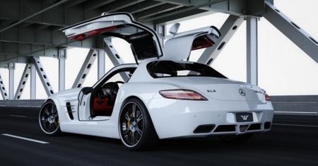 Mercedes SLS AMG od Wheelsandmore | Skromny pakiet dla nieskromnego GT