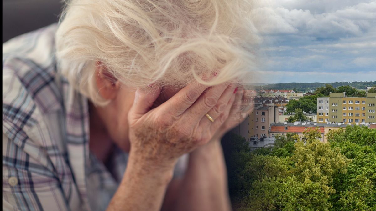 Seniorka walczy o widok z okna (zdj.ilustracyjne) 