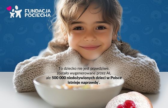 Zamiast pączka ciepły posiłek w kampanii Fundacji Pociecha