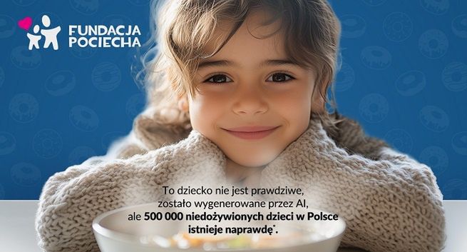 Zamiast pączka ciepły posiłek w kampanii Fundacji Pociecha