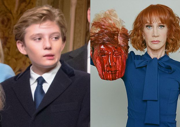 Barron Trump był w szoku, gdy zobaczył... ŚCIĘTĄ, ZAKRWAWIONĄ GŁOWĘ OJCA!