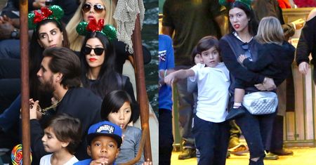 Kourtney Kardashian i Kris Jenner bawią się w Disneylandzie (ZDJĘCIA)