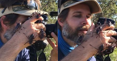Fotograf National Geographic nie ma łatwo. Wystarczy zobaczyć ten filmik