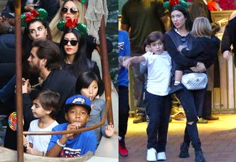 Kourtney Kardashian i Kris Jenner bawią się w Disneylandzie (ZDJĘCIA)