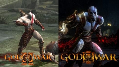 Stary vs nowy Kratos: porównanie God of War II i III 1