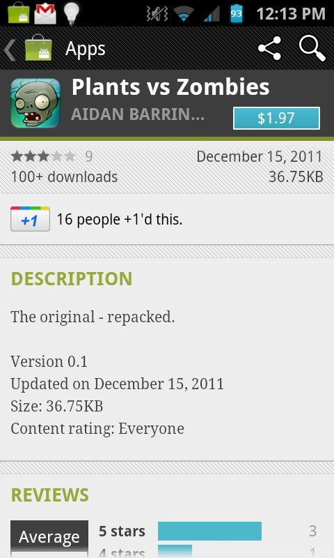 Uwaga na podróbkę Plants vs. Zombies w Markecie 2