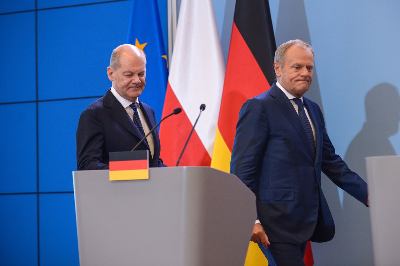 "Z naszej perspektywy to oczywiste". Scholz zabiera głos ws. Europejskiej Tarczy Powietrznej