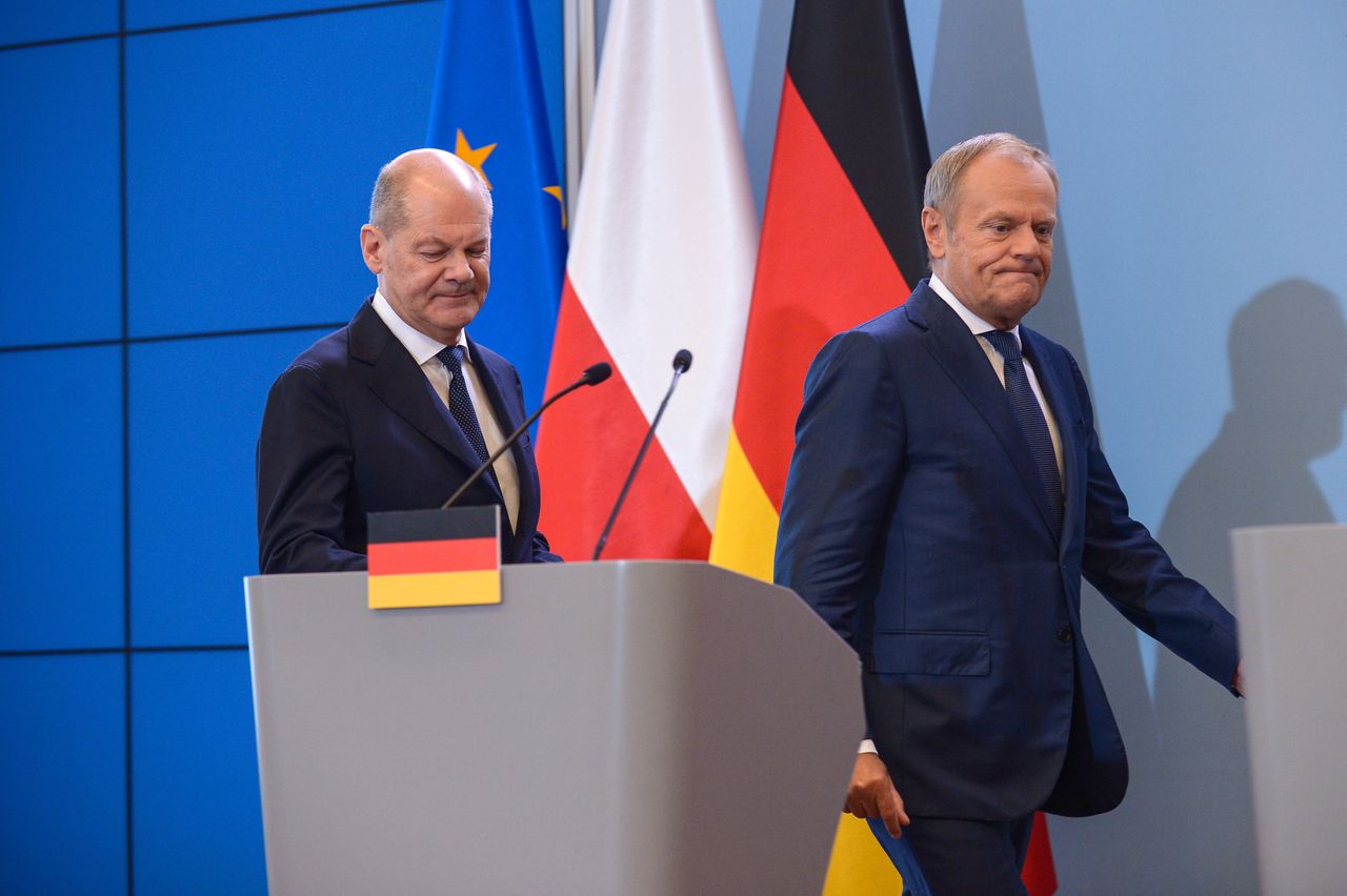 Olaf Scholz, Donald Tusk