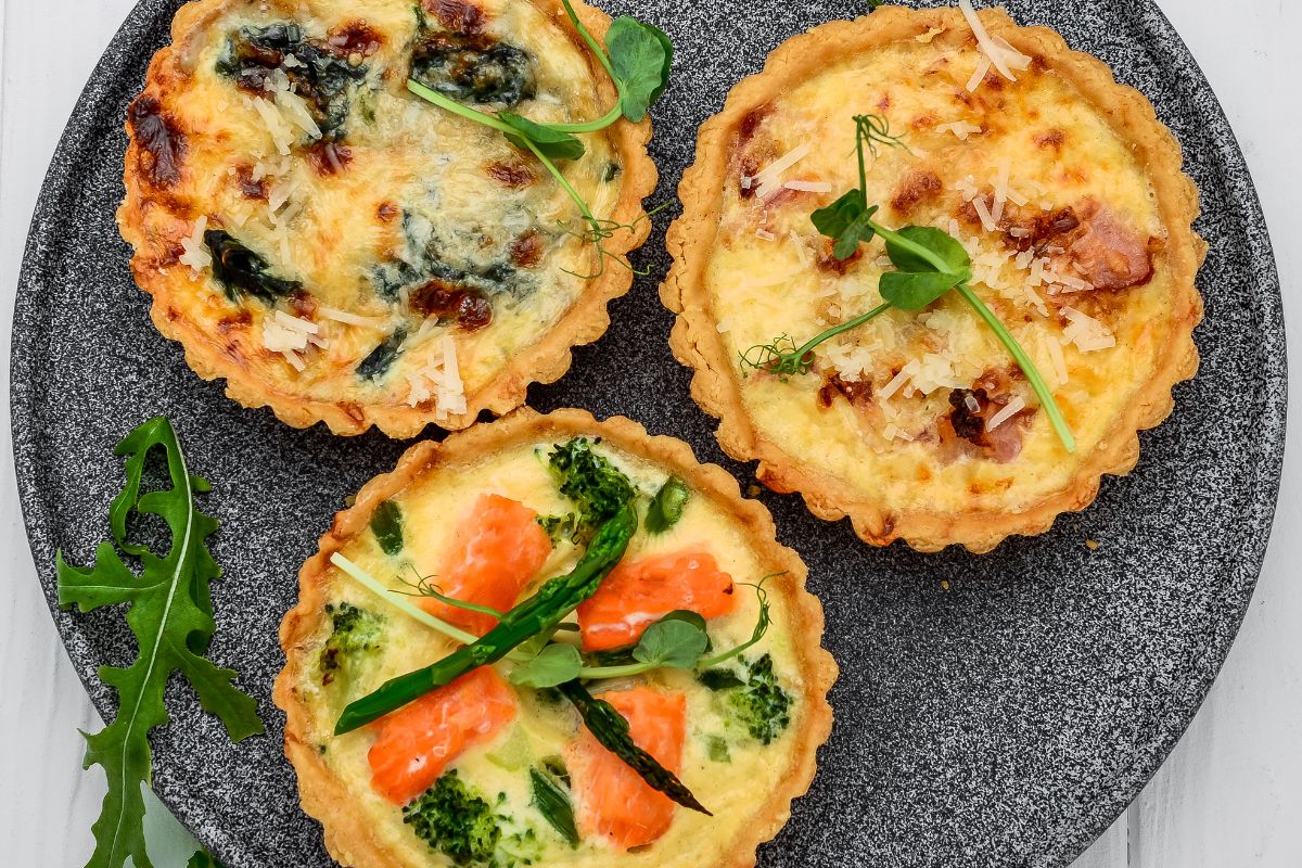 Podaj wytrawne tartaletki na imprezie