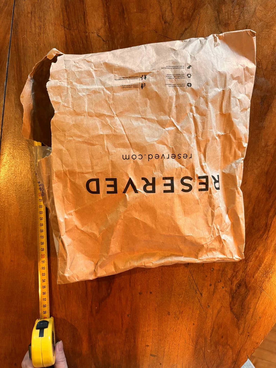 Wymiary przekraczały zalecane przez Inpost.