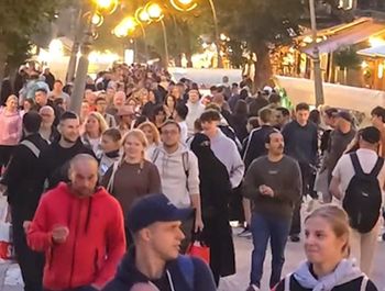 Było przed godz. 20:00. Nagranie z Krupówek
