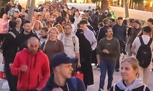 Było przed godz. 20:00. Nagranie z Krupówek