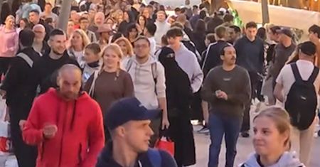 Było przed godz. 20:00. Nagranie z Krupówek