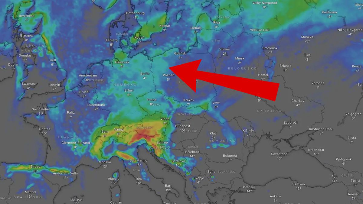W Polsce może spaść śnieg. Czesi ogłaszają.