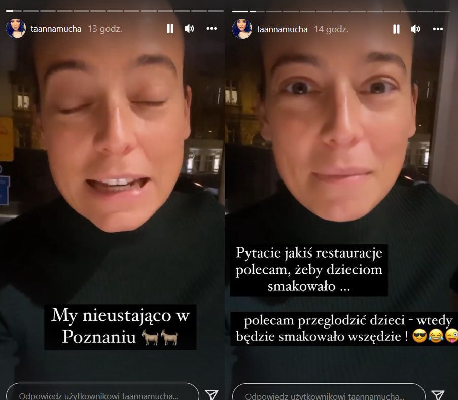 Anna Mucha poleca kurczaka z rożna