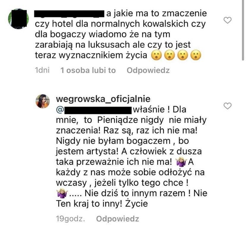 Iwona Węgrowska - Instagram