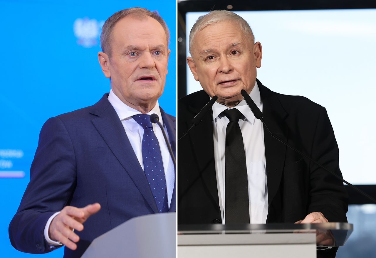 Donald Tusk, Jarosław Kaczyński