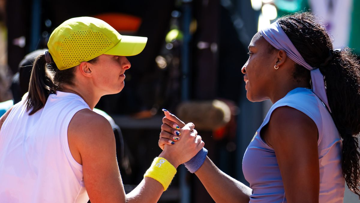 Iga Świątek i Coco Gauff