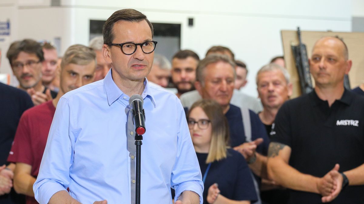 Premier Mateusz Morawiecki