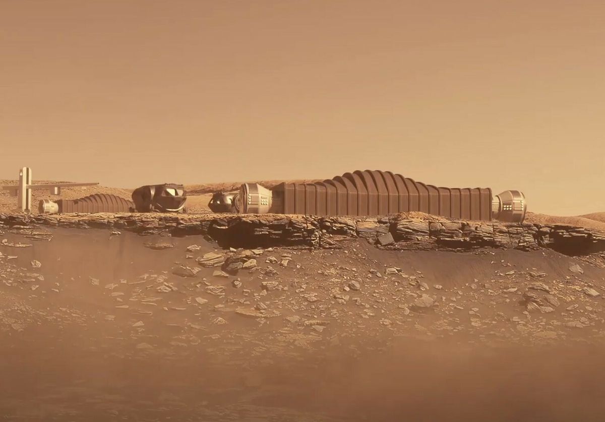 Mars Dune Alpha w Teksasie 