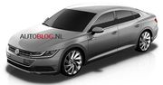 Wyciek ilustracji Volkswagena CC na rok 2017