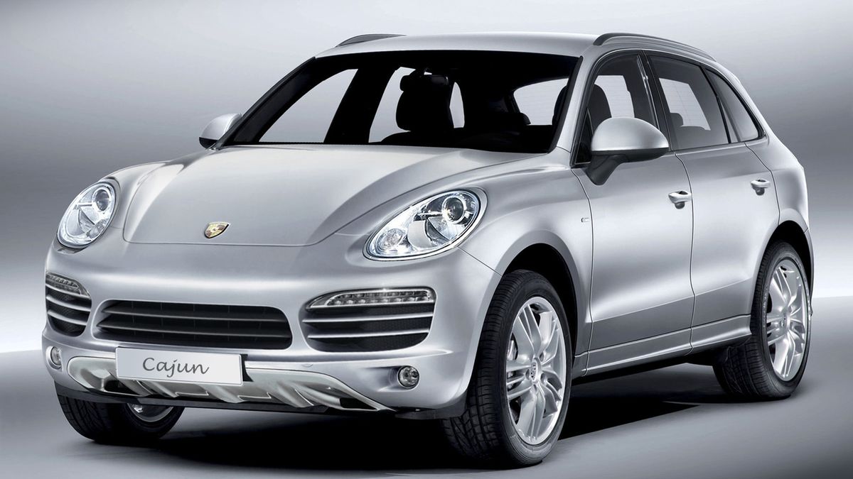 Porsche Cajun - wizualizacja