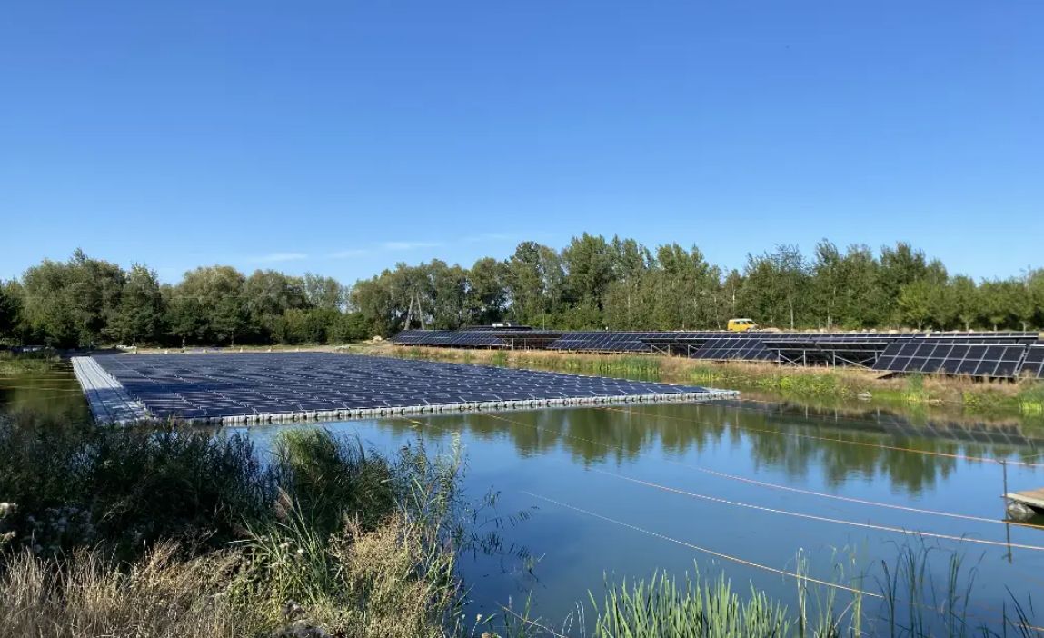 Antamion uruchomił koljną pływającą platformę PV