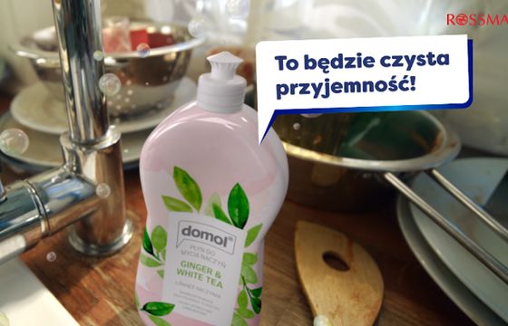 "Domol przemawia do zaradnych" w kampanii marki własnej drogerii Rossmann