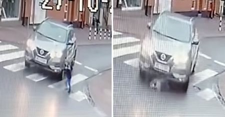 Nagranie z Wągrowca. Przejechał 2-latka i odjechał