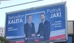 Błąd ortograficzny w nazwie warszawskiej dzielnicy na plakacie wyborczym byłego rzecznika Ministerstwa Sprawiedliwości