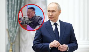 Putin z noworocznymi życzeniami dla Kim Dzong Una. Pochwalił żołnierzy