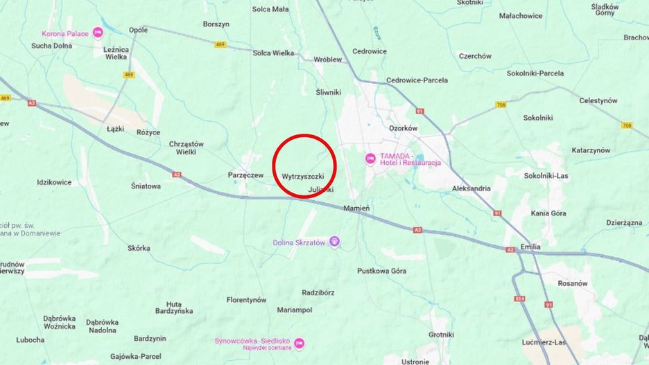 Komunikat żandarmerii. Znaleziono fragment wojskowego uzbrojenia