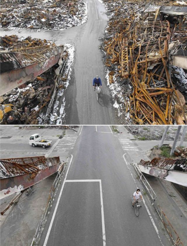 Japonia - w trakcie i 6 miesięcy po katastrofie 13