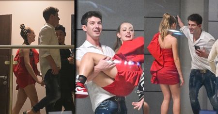 Wiktoria Gąsiewska MIGDALI SIĘ z aktorem "Barw Szczęścia" po finale "Tańca z gwiazdami". Znów znalazła miłość na planie? (ZDJĘCIA)