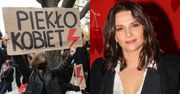 Juliette Binoche wspiera Strajk Kobiet w Polsce