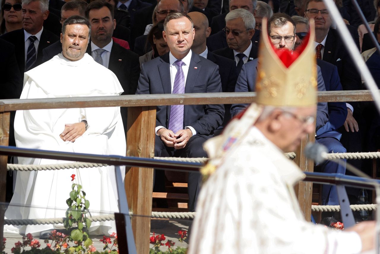 Andrzej Duda wziął udział w dożynkach na Jasnej Górze