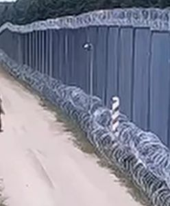 Napięta sytuacja na granicy. Straż Graniczna pokazuje nagranie