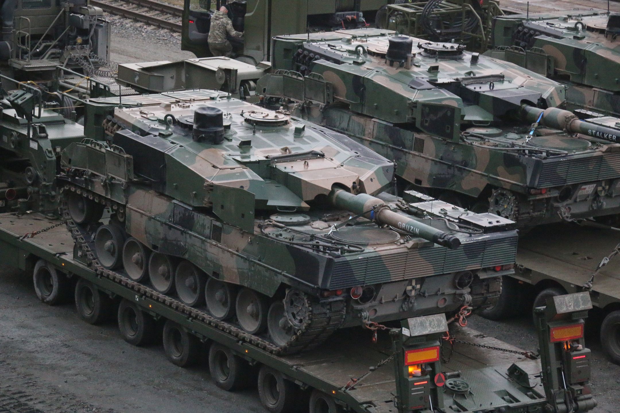 Polskie Leopardy 2PL z kontyngentu PKW Łotwa