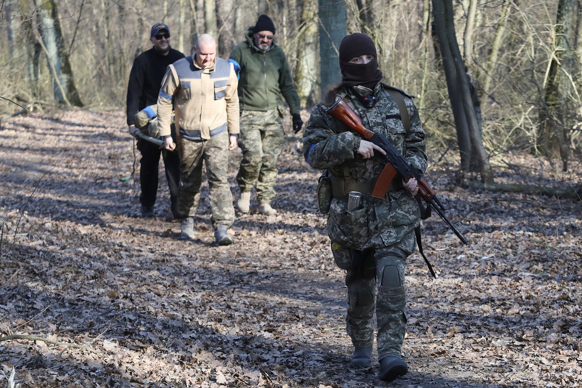 Wojna w Ukrainie. Do ukraińskich Wojsk Obrony Terytorialnej dołącza coraz więcej kobiet 5