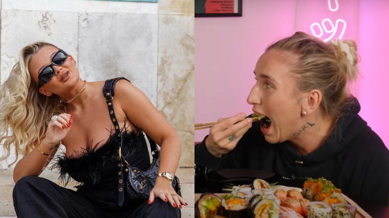 Marta Linkiewicz zajada się sushi i wspomina przyjaźń z Glorianką: "Próbowałam JEJ POMÓC"