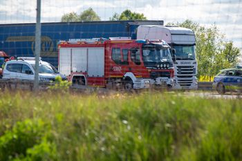 Karambol na A1 między Grudziądzem a Toruniem. Zderzyło się pięć pojazdów