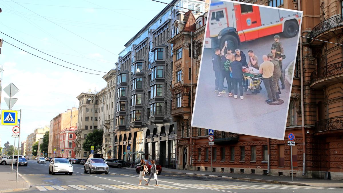 Wybuch w wojskowej akademii w Petersburgu