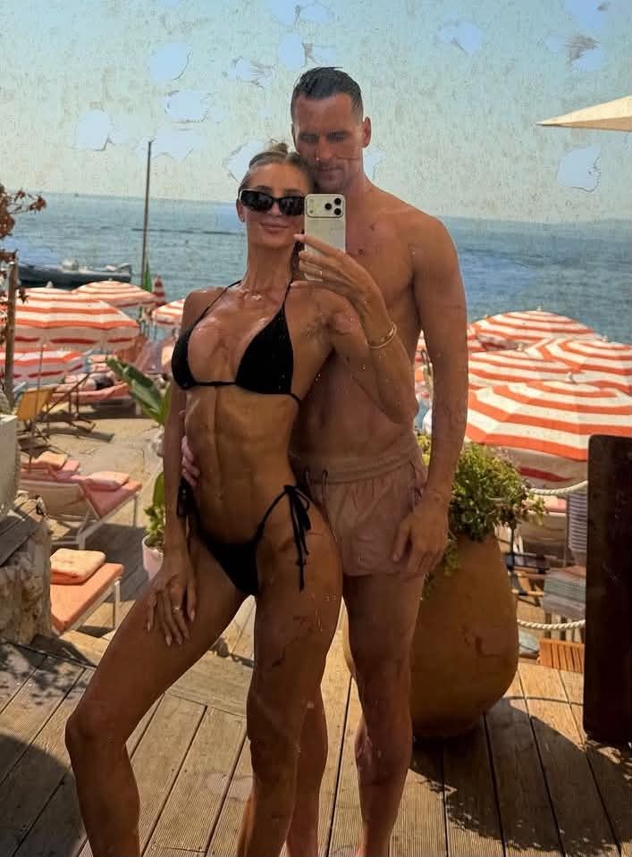 Agata Sieramska i Arkadiusz Milik