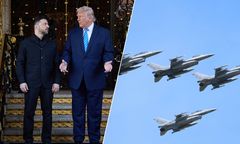 Działo się w nocy. Wzajemne oskarżenia Trumpa i Zełenskiego, polskie myśliwce poderwane
