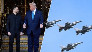 Działo się w nocy. Wzajemne oskarżenia Trumpa i Zełenskiego, polskie myśliwce poderwane