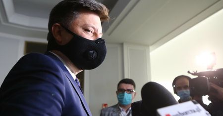 Konferencja szefa KPRM Michała Dworczyka oraz minister Marleny Maląg