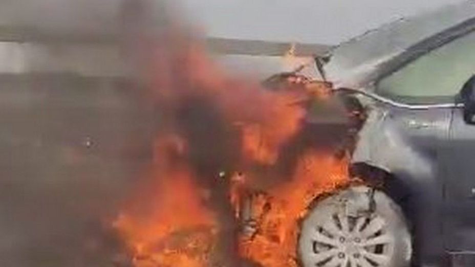 Zdjęcie z miejsca zdarzenia