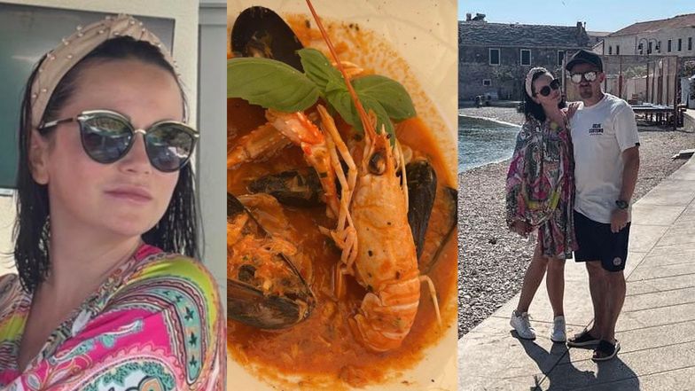 Adam Małysz i Iza Małysz relaksują się na urlopie w Chorwacji