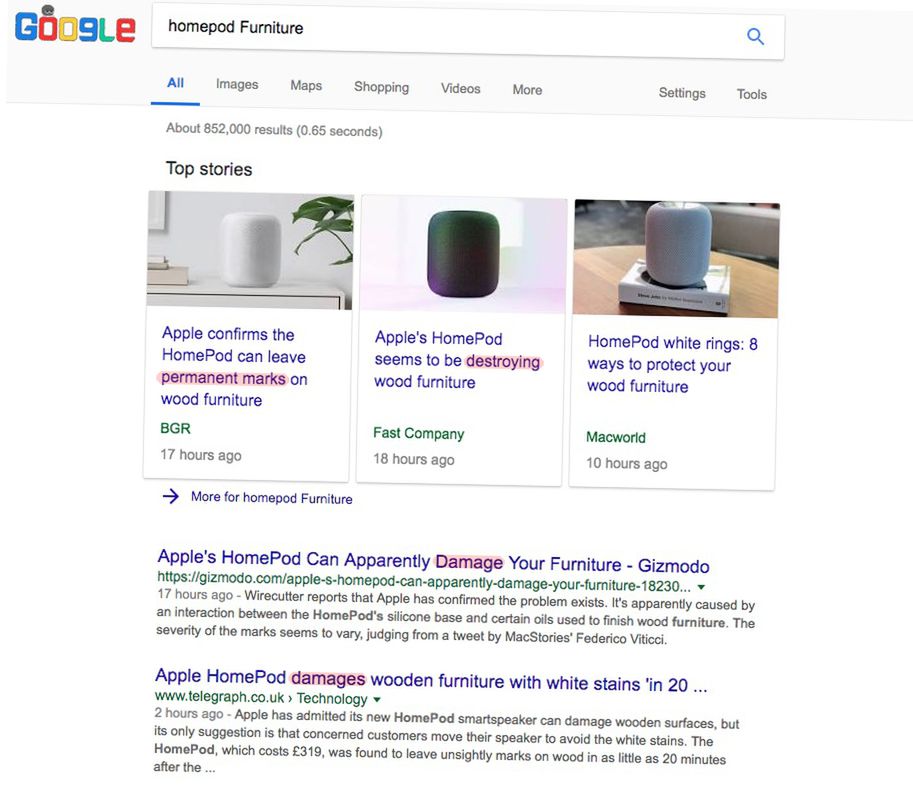 HomePod: jak to jest z tym "niszczeniem mebli"? 3